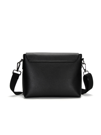 Muška torba za ramena - ultra lagana PU koža, gradski stil, torba s klapom za tablet