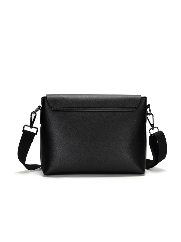 Muška torba za ramena - ultra lagana PU koža, gradski stil, torba s klapom za tablet