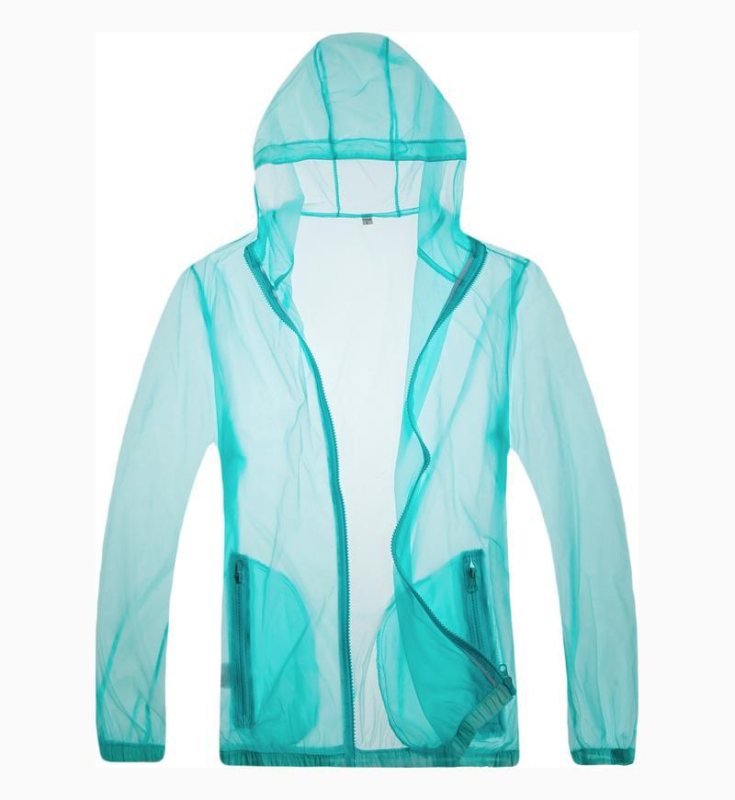 Trendy wear UV zaštita outdoor trench coat, ultratanki, SPF 30, tkanina od smjese kemijskih vlakana, pogodno za ribolov, planinarenje, putovanja, vožnju bicikla