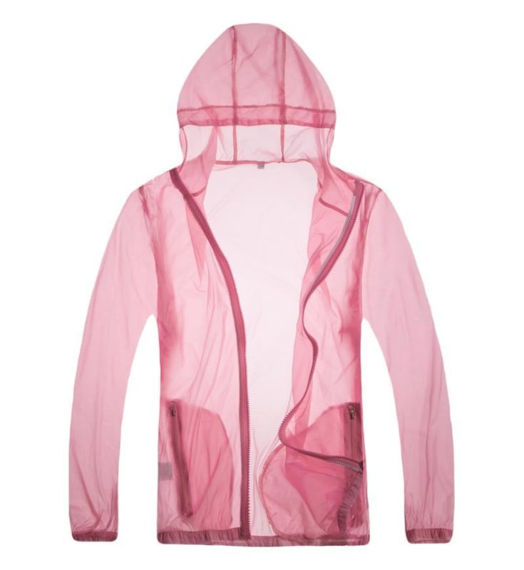 Trendy wear UV zaštita outdoor trench coat, ultratanki, SPF 30, tkanina od smjese kemijskih vlakana, pogodno za ribolov, planinarenje, putovanja, vožnju bicikla