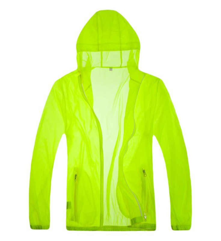 Trendy wear UV zaštita outdoor trench coat, ultratanki, SPF 30, tkanina od smjese kemijskih vlakana, pogodno za ribolov, planinarenje, putovanja, vožnju bicikla