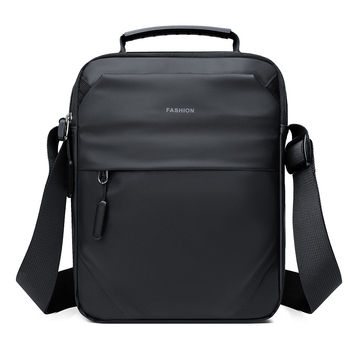 Muška crossbody torba - vodootporna kožna membrana, velika kapaciteta, lagana, prozračna, za poslovna putovanja