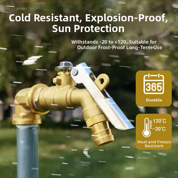 Robinet pentru mașina de spălat, din alamă, cu miez de valvă din cupru, model TK504, certificat CE