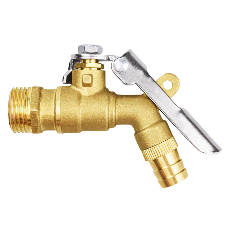 Robinet pentru mașina de spălat, din alamă, cu miez de valvă din cupru, model TK504, certificat CE