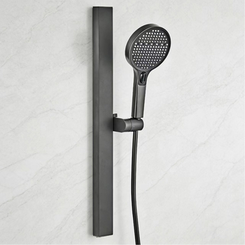 Set šipke za tuš od aluminijske legure, odvojivi, podesivi – kvadratni podizni štap, model 03