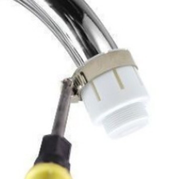 Slavina s LED rasvjetom i trostrukom regulacijom temperature, aerator, ABS tijelo, vijčana montaža (3 MPa)