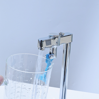 Robinet pentru pahare cu acționare prin apăsare, pentru bucătărie și bar de cafea, distribuitor de băuturi cu structură dublă pentru turnare directă