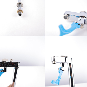 Robinet pentru pahare cu acționare prin apăsare, pentru bucătărie și bar de cafea, distribuitor de băuturi cu structură dublă pentru turnare directă