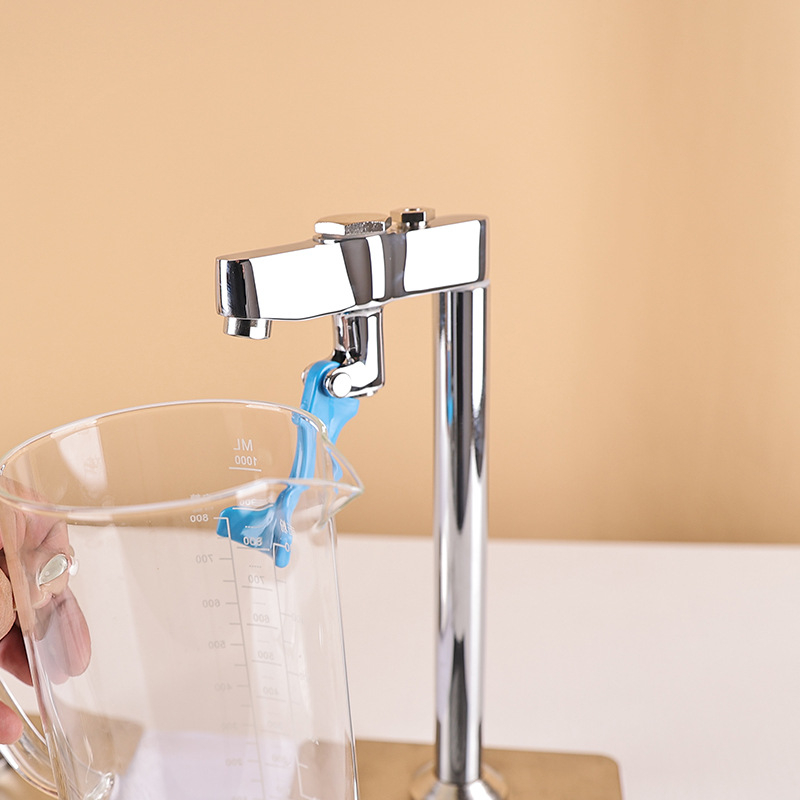 Robinet pentru pahare cu acționare prin apăsare, pentru bucătărie și bar de cafea, distribuitor de băuturi cu structură dublă pentru turnare directă