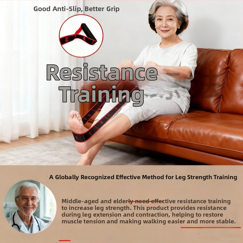 Prstová ochranná bandáž a elastická rezistenčná páska pre rehabilitáciu gluteus maximus - Kompozitný materiál