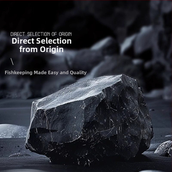 Sada kamenných prvkov pre akvárium na stolné použitie - živica, ekologický tok dekor, platforma pre korytnačku