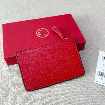 Портфейл за карти - ултра тънък, естествена кожа, 1 сгъвка, унисекс, множество отделения за карти