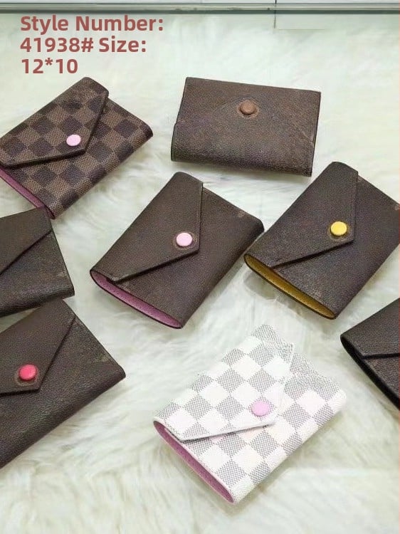 Унисекс PU портфейл – буквен принт, урбан минималистичен стил, ултра лек и издръжлив