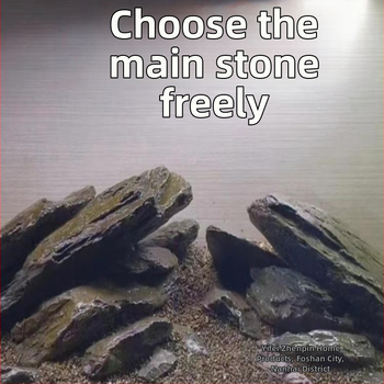 Hlavný kameň pre akvarijnú krajinu, rockery sada pre ryby, krevety a želvy