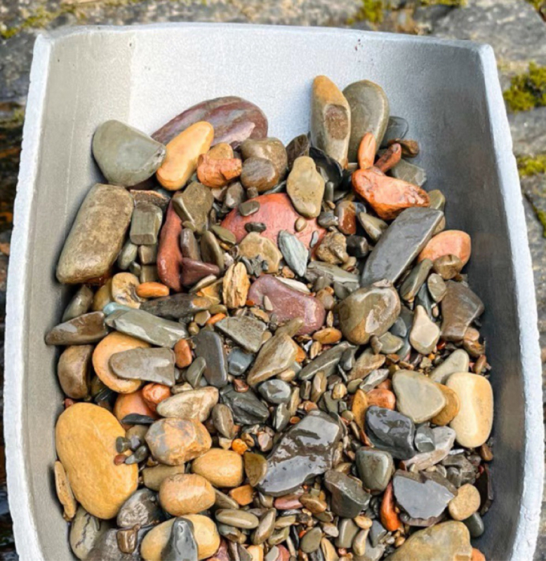 Akvarisztikai tájkép fő kő, rockery készlet halak, garnéla és teknősök számára