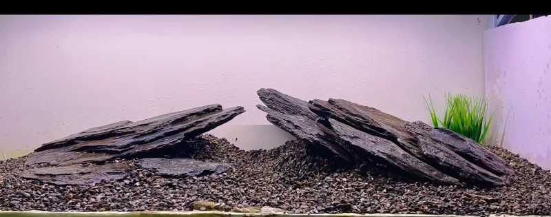 Akvarisztikai tájkép fő kő, rockery készlet halak, garnéla és teknősök számára