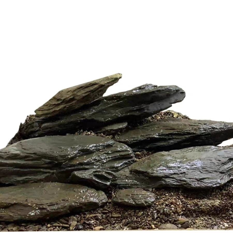 Akvarisztikai tájkép fő kő, rockery készlet halak, garnéla és teknősök számára