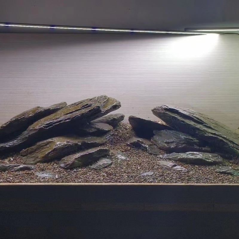 Akvarisztikai tájkép fő kő, rockery készlet halak, garnéla és teknősök számára