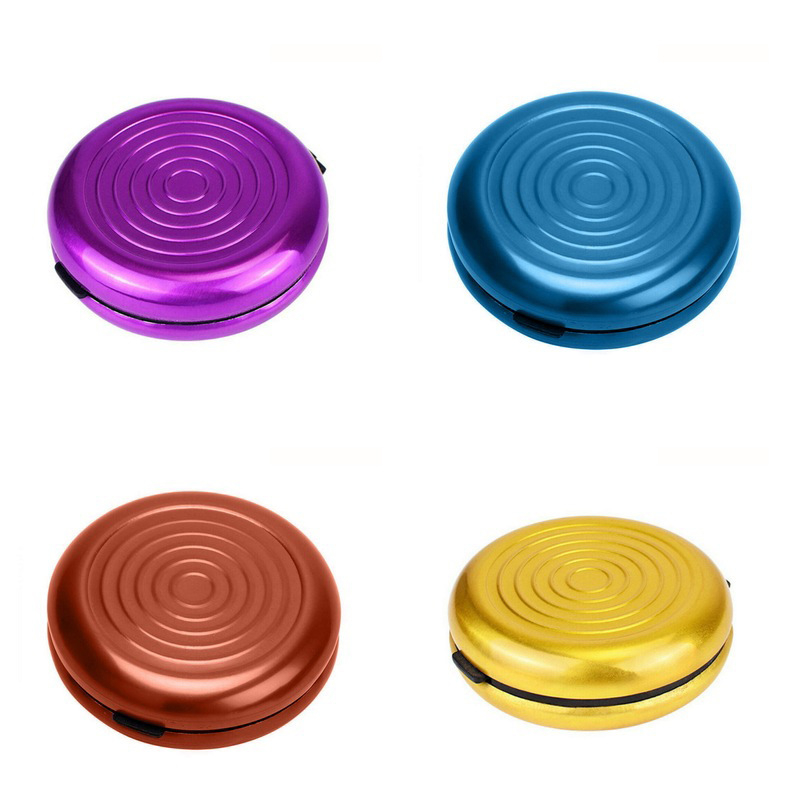 Ningfeng novčanik za kovanice: tijelo od aluminijske legure i plastike, geometrijski uzorak, gradski stil, s 1 preklopom.