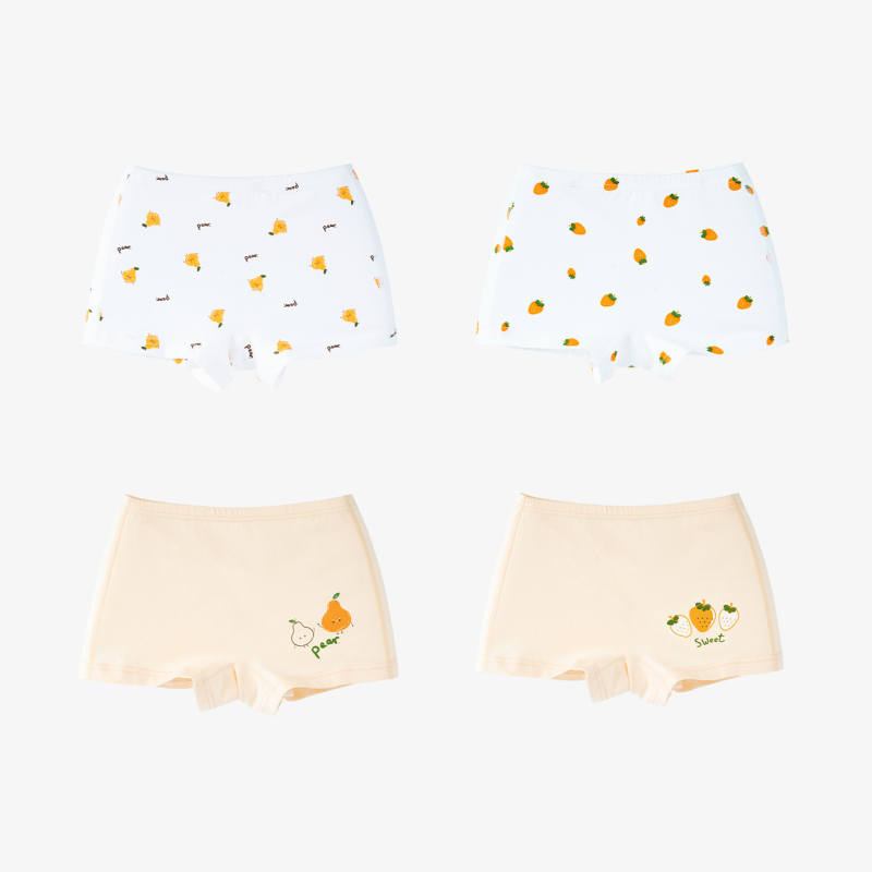 Dječje pamučne gaćice (4 kom): 93% pamuk, sigurnosna klasa A, srednji pojas, anti-wedgie, za sve sezone