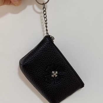 Novčanik za novčiće od kože prvog sloja s zatvaračem, unisex urbani minimalistički stil, držač kartica