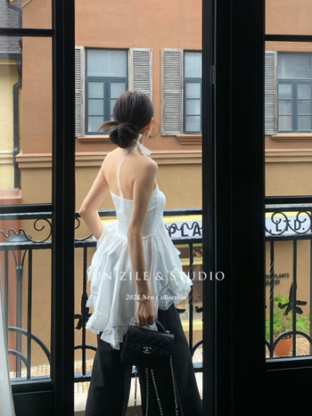 Топ без презрамки, корейски стил, памук, 50–70% памук, дължина 50–65 см