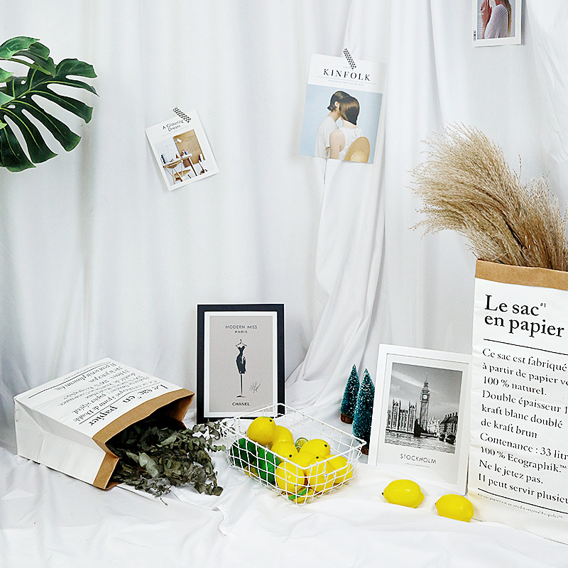 Fanmurui BU026 pozadie látka, polyester-bavlna, na fotenie oblečenia