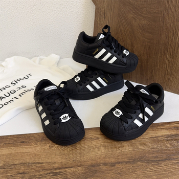 Dječje tenisice s tankim potplatom, unisex, gornji dio od mikrovlaknaste kože, Velcro zatvaranje, gumeni potplat, nizak profil