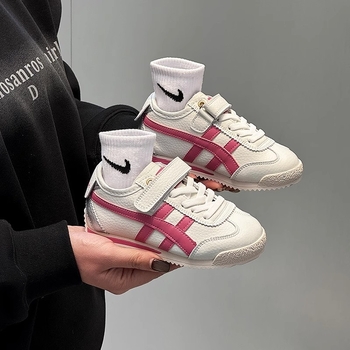 Dječje tenisice za djevojčice s Velcro kopčom, niski gornji dio - mikrovlaknasta gornja, gumena potplata, EVA uložak, proljeće i jesen