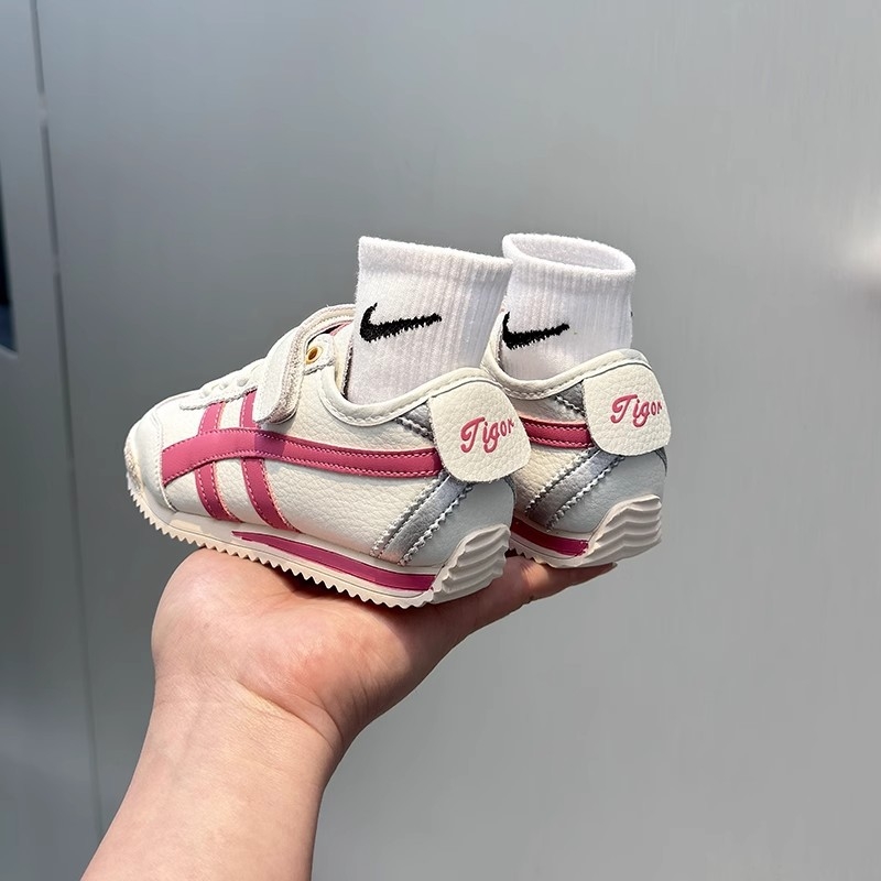 Dječje tenisice za djevojčice s Velcro kopčom, niski gornji dio - mikrovlaknasta gornja, gumena potplata, EVA uložak, proljeće i jesen