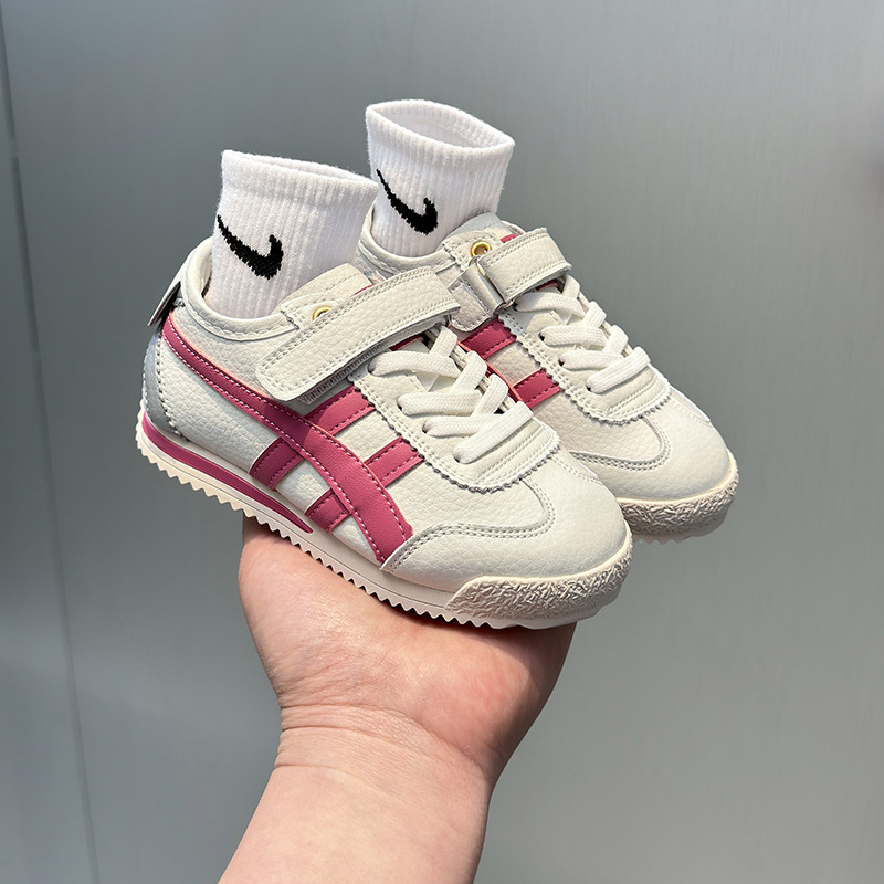 Dječje tenisice za djevojčice s Velcro kopčom, niski gornji dio - mikrovlaknasta gornja, gumena potplata, EVA uložak, proljeće i jesen