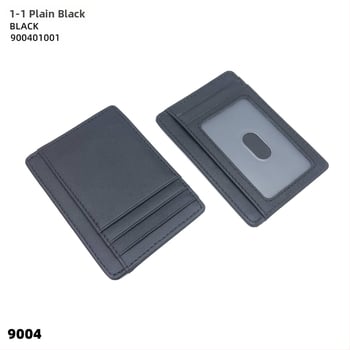 Držač kartica: ultra-tanki kožni držač, prvi sloj govedje kože, ogledni prozor, unisex, proljeće 2025