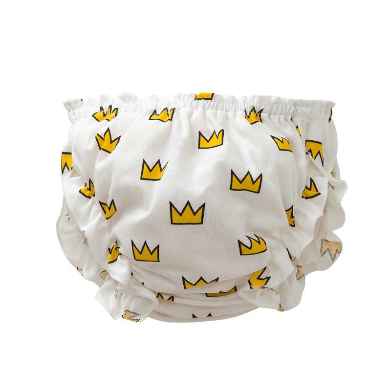 Dječje pamučne gaćice, unisex, 95% pamuk, Klasa A, čipka s karikaturalnim uzorkom, uzrast 3–8 godina, ljeto 2022