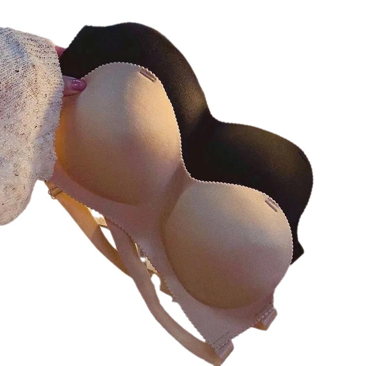 Bez naramenica tube top grudnjak, pune čahure, srednji oblik čahure, protuklizna, lijep stražnji dio, materijal Nylon 80–90%