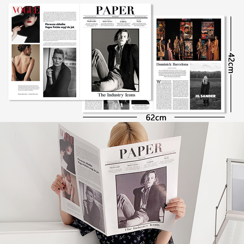 Pozadinski papir za foto snimanje - Backdrop za odjeću (Spot izvor, Papir)