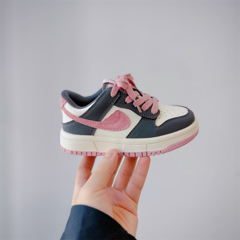 Dječje tenisice s tankom potplatom, koreanskog stila, unisex, Velcro zatvarač, gumena potplata, gornji dio od mikrovlaknast kože, mrežasta podstava