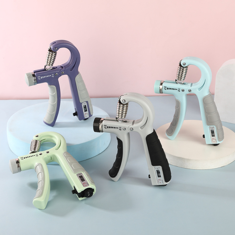 Practice Fogáserő-fejlesztő – rugós acélból, 5-60 kg-os állítható, rugós feszítő, uniszex, fitnesz és rehabilitáció