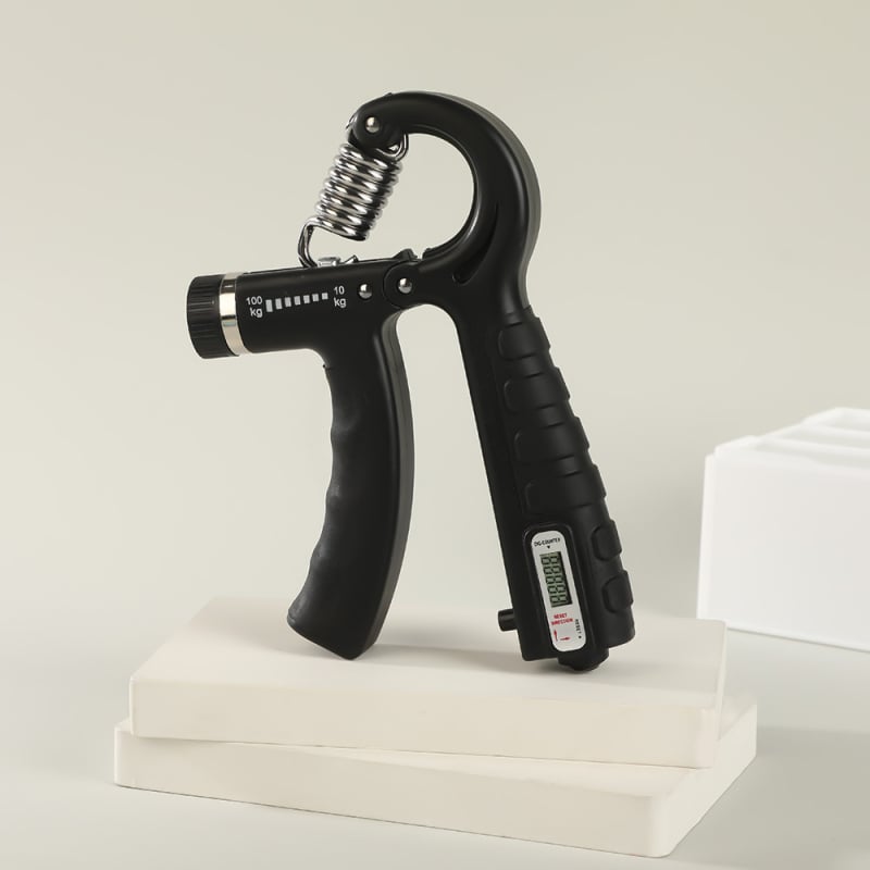 Practice Fogáserő-fejlesztő – rugós acélból, 5-60 kg-os állítható, rugós feszítő, uniszex, fitnesz és rehabilitáció