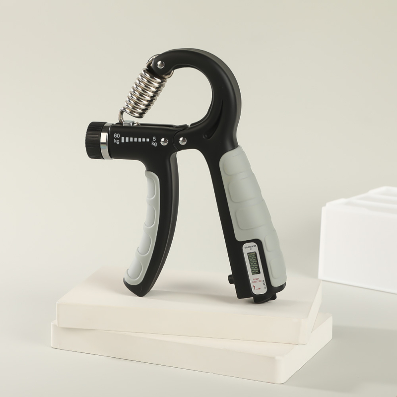 Practice Fogáserő-fejlesztő – rugós acélból, 5-60 kg-os állítható, rugós feszítő, uniszex, fitnesz és rehabilitáció