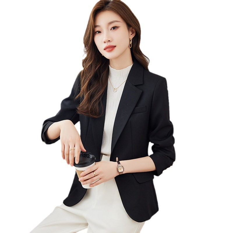 Женски къс костюм жакет в твид стил, Slim fit, дълги ръкави, едно копче, дължина 50–65 см, 80–90% полиестер, Зимна колекция 2023