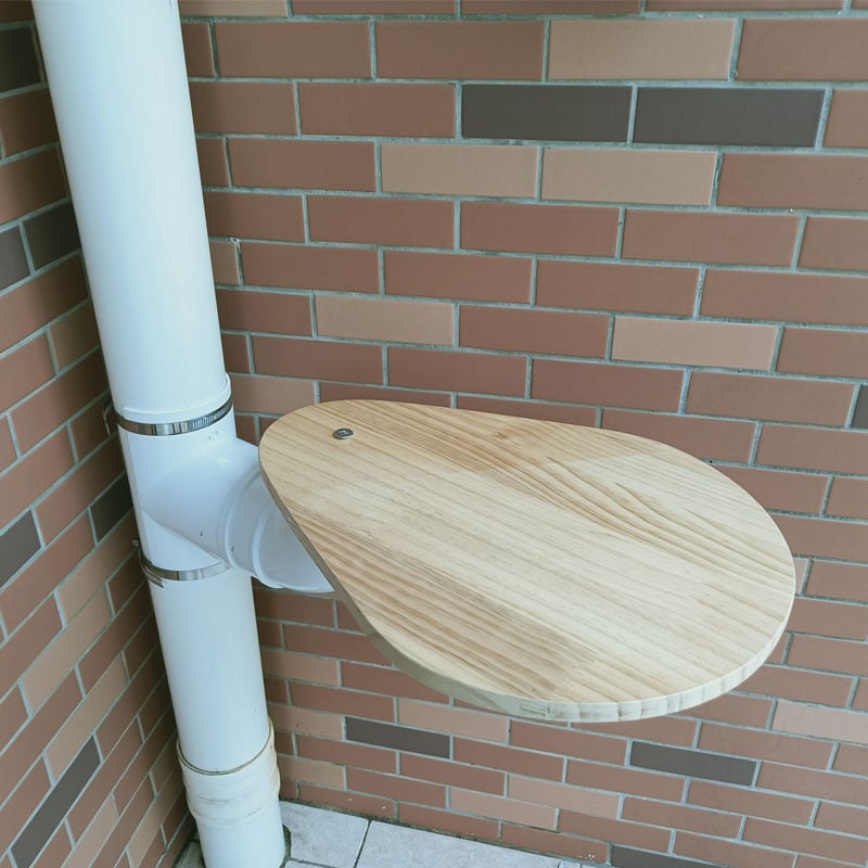 Yuepai PVC котешка катереща рамка за балкон, прост стил