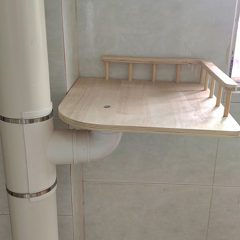 Yuepai PVC котешка катереща рамка за балкон, прост стил