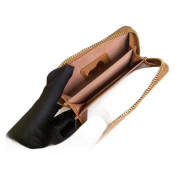 Novčanik za kartice od prave kože, 1 preklop, urban minimalist stil, antibakterijska podstava