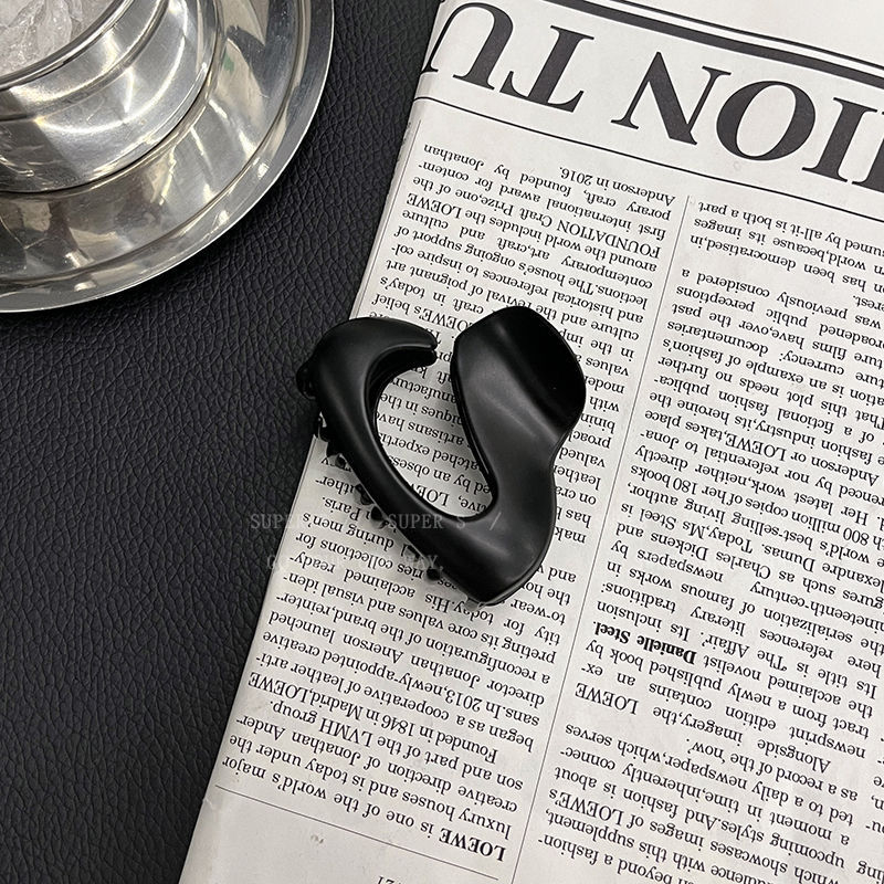 Klip za kosu od legure, elektroplatirani završni sloj, grip tip, ženski dodatak, lagani luksuzni stil