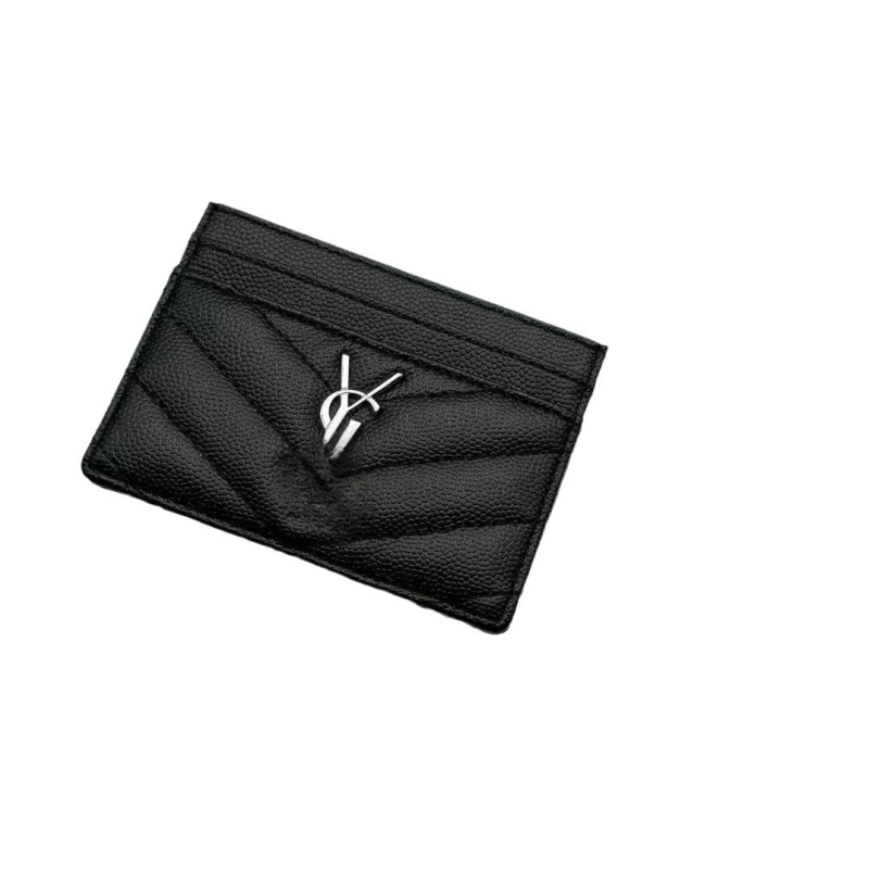 Дамски държател за карти и монетник от естествена кожа — антидемагнетизиране, множество слотове за карти, кожа от първи слой, урбан минималистичен стил