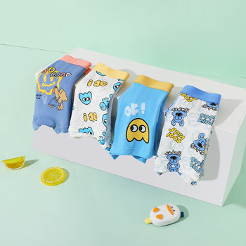 Dječje pamučne gaćice za dečke - 95% pamuk, sigurnosna Klasa A, za djecu od 8 godina (iznad 140 cm), Ljeto 2024