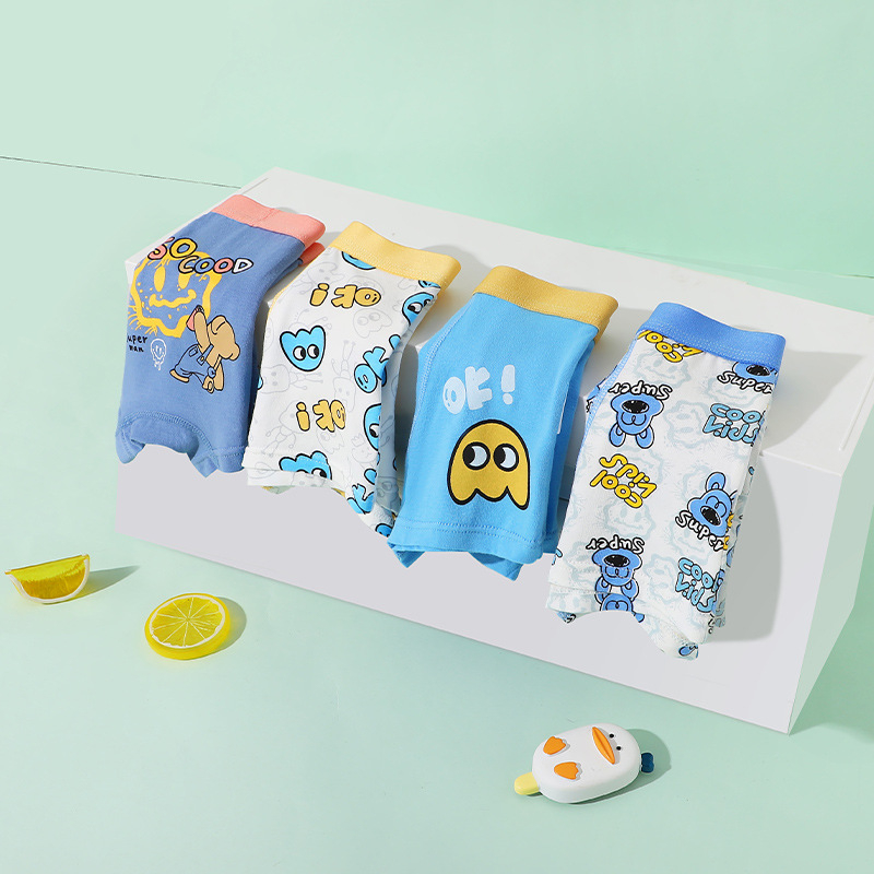 Dječje pamučne gaćice za dečke - 95% pamuk, sigurnosna Klasa A, za djecu od 8 godina (iznad 140 cm), Ljeto 2024