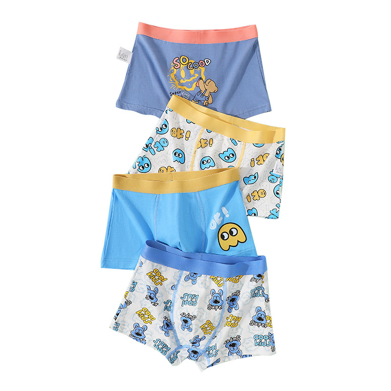 Dječje pamučne gaćice za dečke - 95% pamuk, sigurnosna Klasa A, za djecu od 8 godina (iznad 140 cm), Ljeto 2024