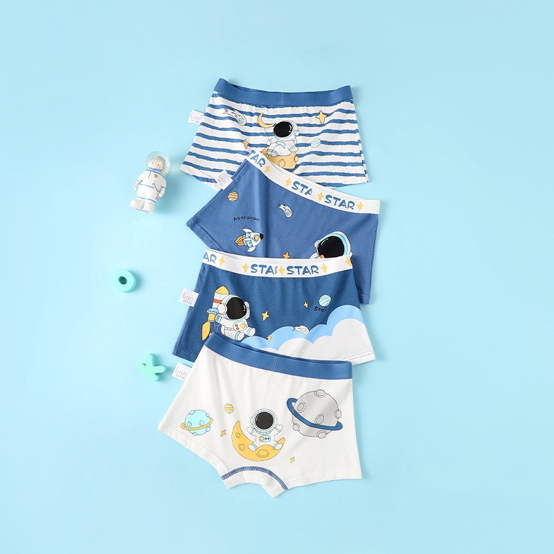 Dječje pamučne gaćice za dečke - 95% pamuk, sigurnosna Klasa A, za djecu od 8 godina (iznad 140 cm), Ljeto 2024