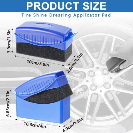 Bloc de burete pentru lustruirea auto – rezistent la uzură și îngroșat; Material: PP + fibră de poliester; Brand Thick; Personalizare disponibilă